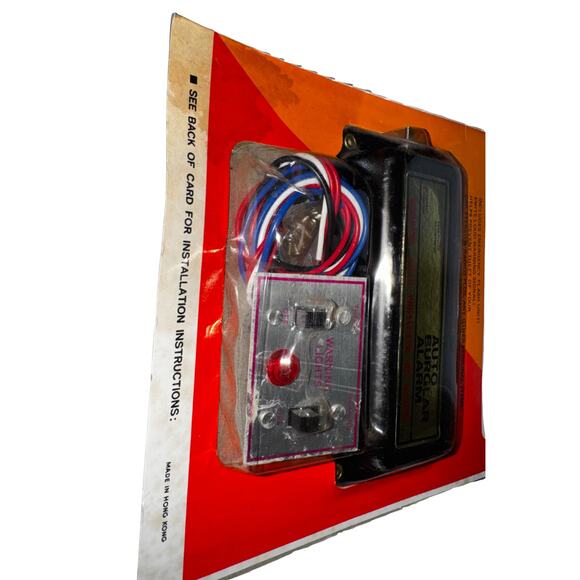 Vintage Safer-EMCO Auto Burglar Alarm NOS | 1970s Car Accessory - Picture 4 of 10